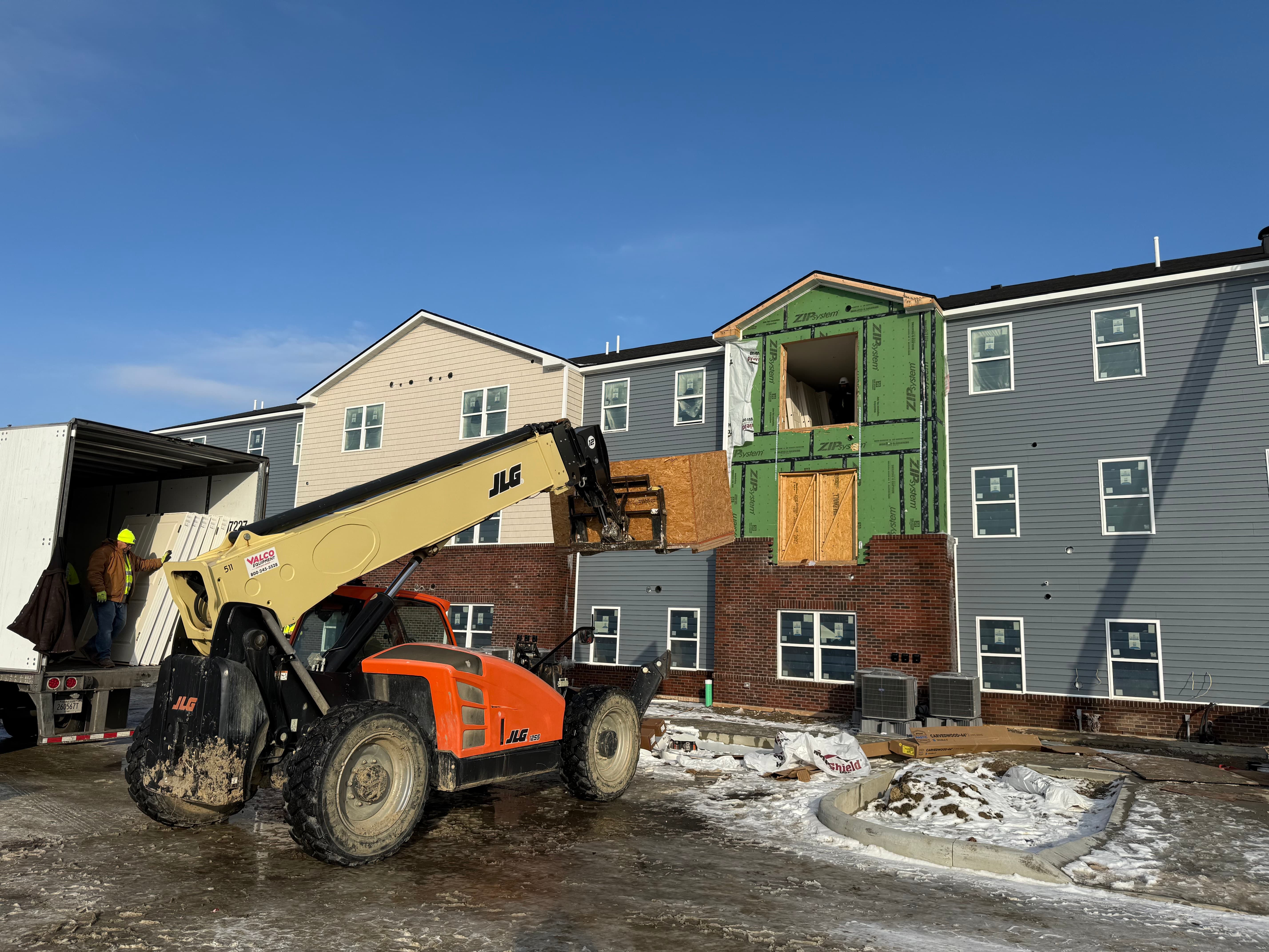 Installed doors and frames