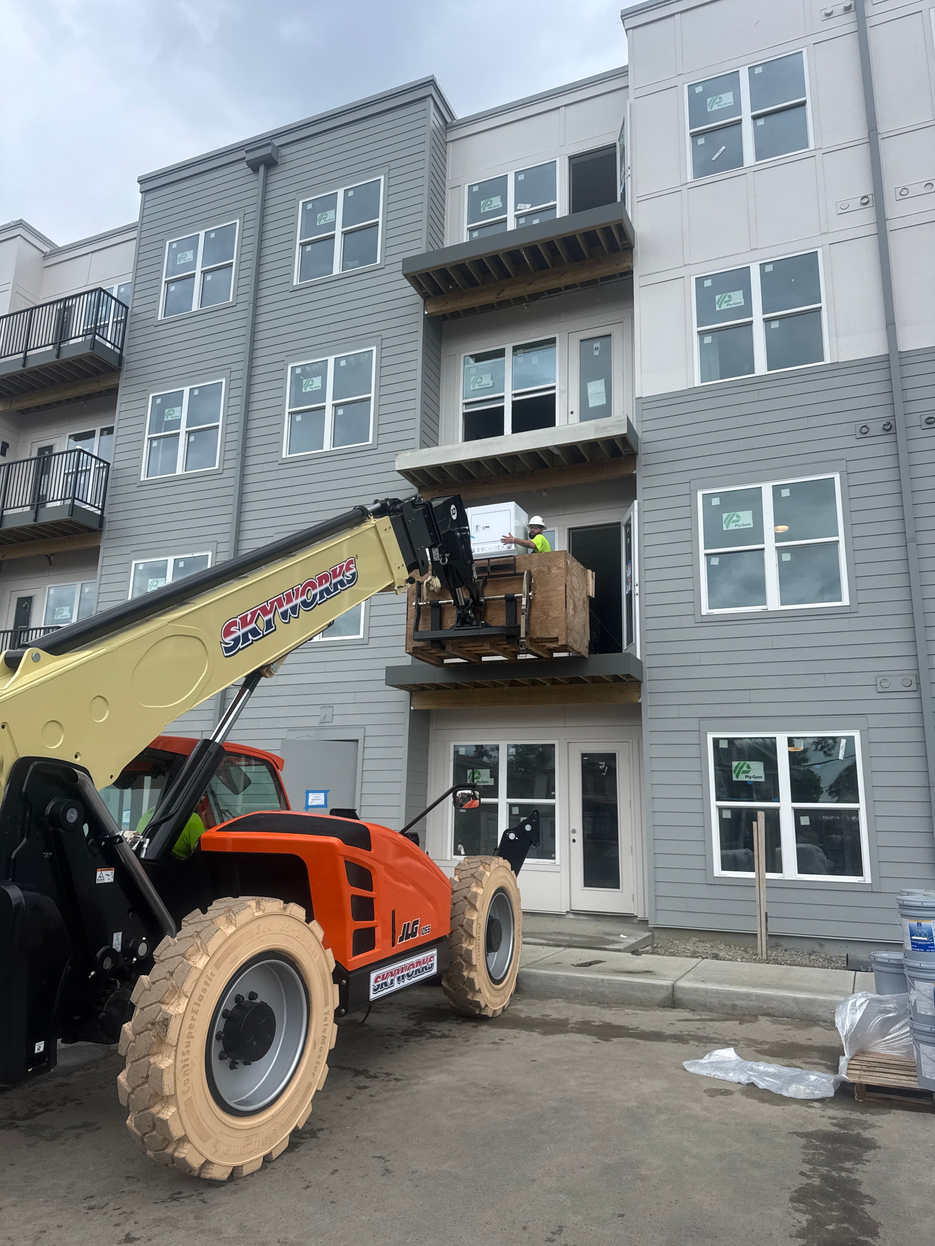 Material loading and delivery